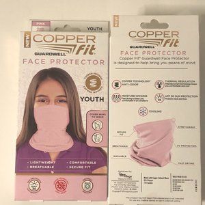 Guardwell Copper Fit Pink Youth Face Protector